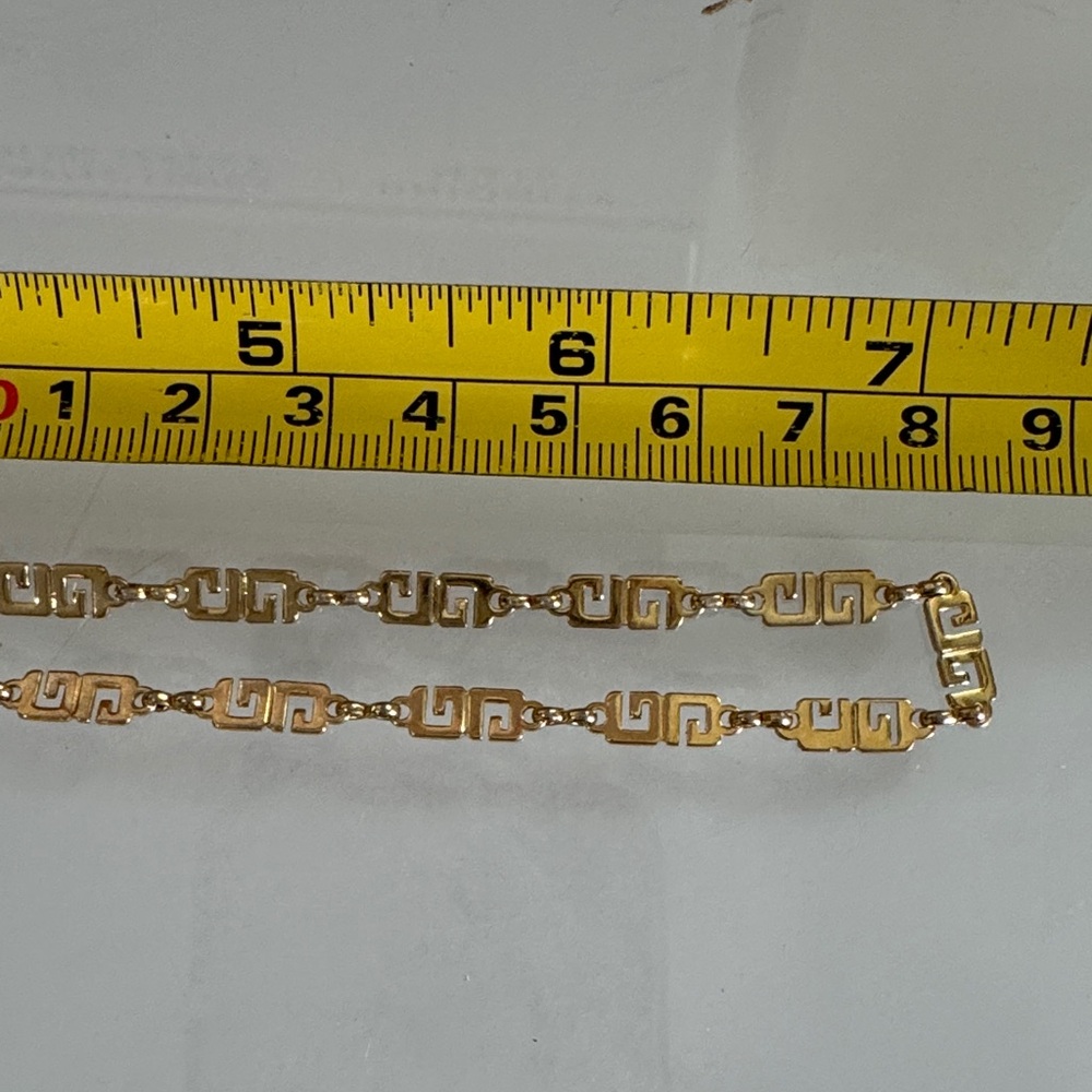 Givenchy VintageGold Necklace and Bracelet Set - Picture 12 of 13